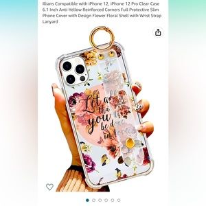 Scriptural iPhone 12 cover-NWOT